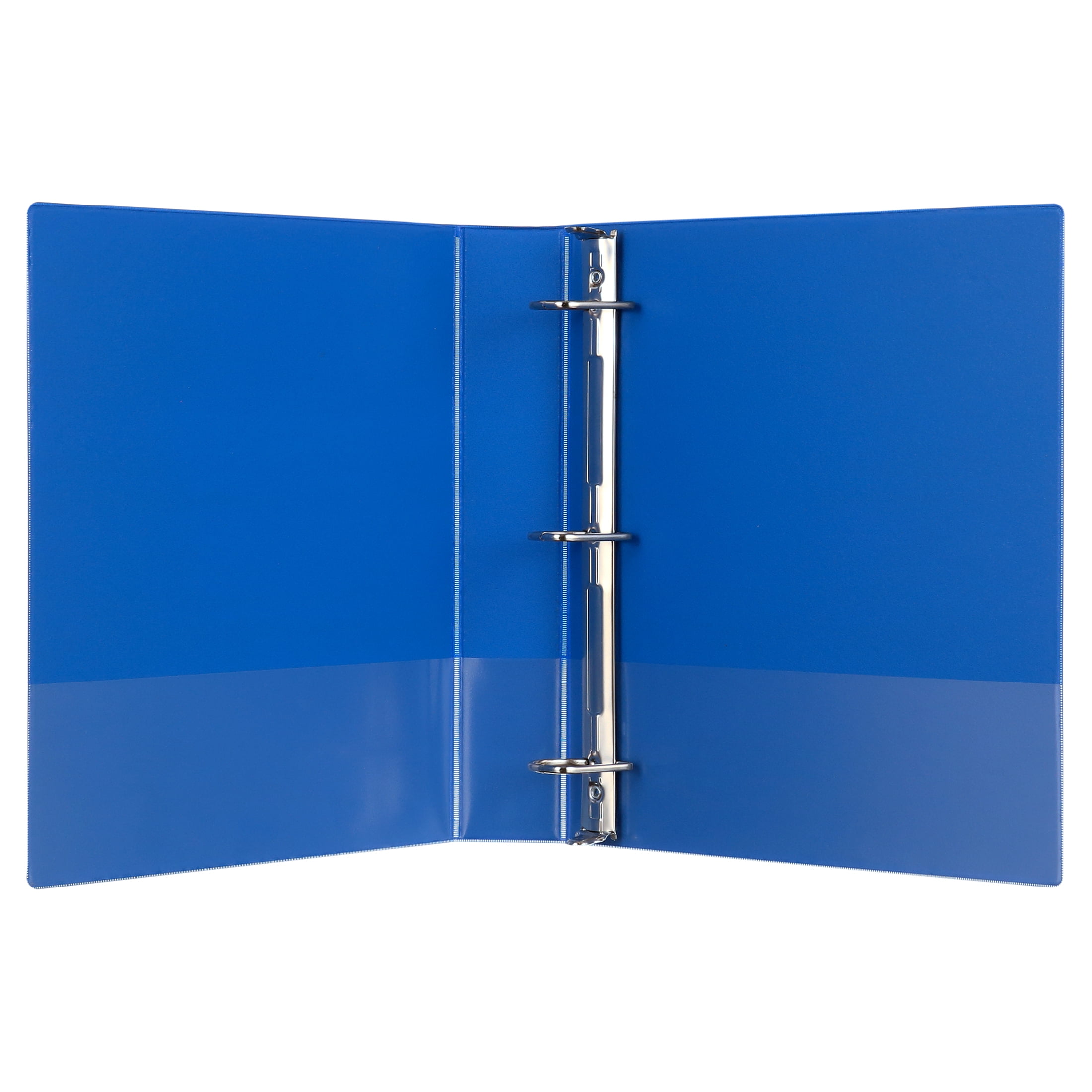 Pen + Gear 1-inch Durable Binder, Blue, 6 Pack