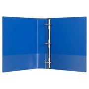 Pen + Gear 1-inch Durable Binder, Blue, 6 Pack