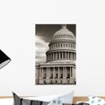 thumbnail image 1 of Us Capitol Wall Mural Decal Sticker, Wallmonkeys Peel & Stick Vinyl Graphic (18 in H x 12 in W, 1 of 4