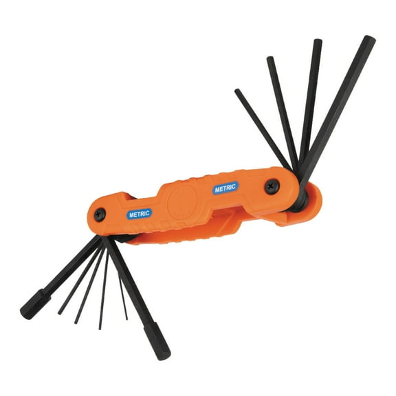 Klein Tools Metric Pro Folding Hex Key Set