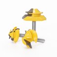 thumbnail image 4 of Woodworking Router Bit Set: 3-Piece 45-Degree Mortise & Tenon Cutters with 8-Handle Design, Precision Joining Tools for Wood, Durable High-Quality Construction, Easy to Use for Beginners &, 4 of 6