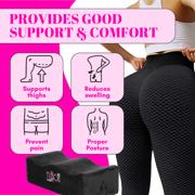 BBL Pillow for Butt Post Surgery, Brazilian Butt Lift Recovery Pillow With Lipo Foams Post Surgery and Ab Board Post Surgery Liposuction 360, Butt Pillow with Lumbar Molder Backboardard