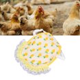 thumbnail image 1 of Chicken Feather Fixer Wing Back Protector, Hen Saddle Apron Cotton Free Size  for Poultry Yellow Pineapple,Watermelon,Peach, 1 of 7
