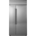 thumbnail image 4 of Ge Cafe CSB42WP2NS1 42 Inch Built In Counter Depth Side by Side Refrigerator in Stainless Steel, 4 of 6