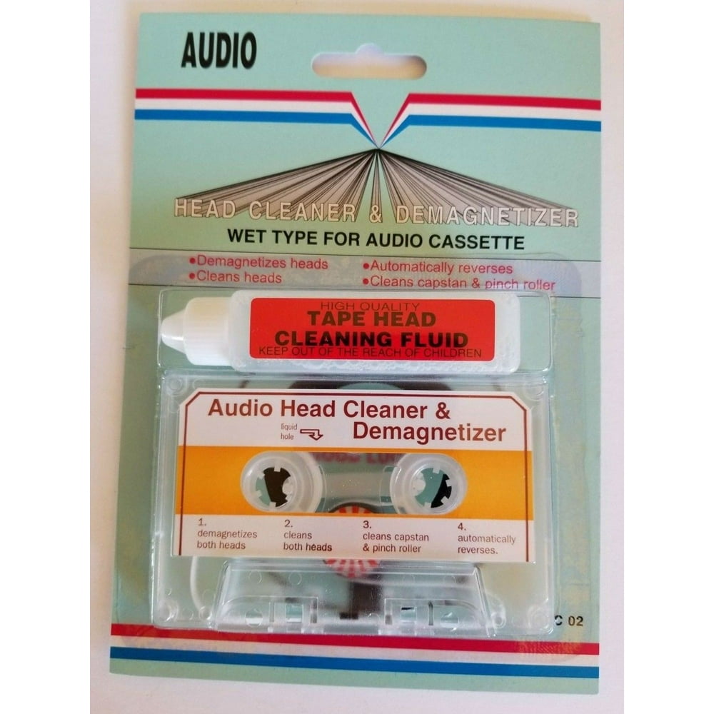 HIGH QUALITY HEAD CLEANER & FOR ALL AUDIO CASSETTE TAPE