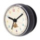 thumbnail image 2 of Reloj de ducha de baño, reloj redondo sencillo para sala de estar, inodoro del hogar DPL1156 negro gris, 2 of 8
