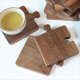thumbnail image 3 of Posavasos de Troncos Decoración de Restaurante Madera Maciza Protección de Mesa Resistente Al Rompecabezas de Madera Aislado Posavasos de Café A, 3 of 8
