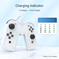 thumbnail image 4 of Mango de carga para Nintendo Switch/OLED, agarre de juego en forma de V con indicador de batería y cómodo joystick de carga, 4 of 4
