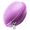 Light Purple, variant on Anti-Shock Headphone Case, Dark Blue