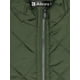thumbnail image 5 of INSPIRE CHIC Chalecos de mujer con cuello alto, chaleco acolchado con cremallera 3XL Verde, 5 of 6