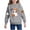 Gray D, variant on bbymog Halloween Spooky Sweatshirts for Girls Round Neck Long Sleeve Pullover Top Girls Sweatshirt Black B 2Y