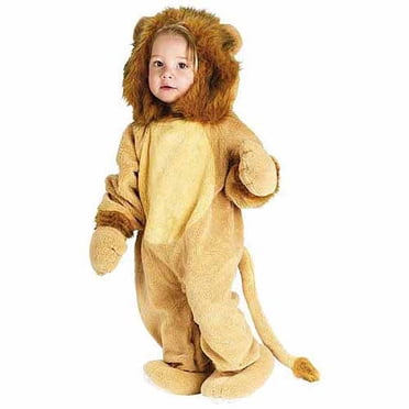 Fun World Cuddly Lion Halloween Fancy-Dress Costume, for Toddler 3T-4T