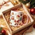 thumbnail image 5 of Talqzovs Christmas Mugs , Coffee Tea and Cocoa Cup with Handle Ceramic Mugs Holiday Xmas Decor Mug Christmas Gift for Family, 5 of 7