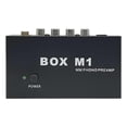 thumbnail image 4 of Box M1 Phono Preamplificador Amplificador Adaptador de audio portátil fácil de usar Preamplificador de fonógrafo compacto para platos giratorios, 4 of 8