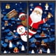 thumbnail image 1 of Adhesivos para ventanas de Navidad, pegatinas de pared para ventanas de Navidad, lindas pegatinas estáticas de PVC con renos de Papá Noel para decoración de ventanas para el hogar(1 unidad), 1 of 5