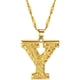 thumbnail image 3 of Xihbxyly Collar con Colgante de Cadena con 26 Letras y Nombre En Inglés para Mujer, 3 of 5