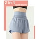 thumbnail image 3 of TFixol 2 en 1 pantalones cortos deportivos para mujer ahuecados de secado rápido, 3 of 8