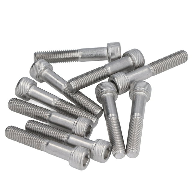Cylindrical Head , Various Sizes Hex Socket Screws Practical A2-70 Stainless Steel High Strength for Machinery