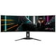 thumbnail image 1 of Monitor Gamer Curvo 49 AORUS CO49DQ 0.03ms 144Hz DQHD OLED USB-C HDMI FreeSync, 1 of 5