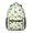 Dinosaur and Leaf-1, variant on Dinosaur and Leaf Beige Pattern Backpack for School, Cute School Bag with Adjustable Shoulder Straps and Padded Back, 15.3"x11"x6.7"