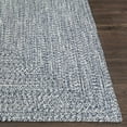 thumbnail image 3 of Hauteloom Carbrook Living Room, Bedroom Patio Outdoor Area Rug - Traditional, Transitional - Denim, Charcoal, Cream - 2' x 3', 3 of 14