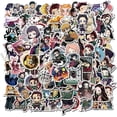 thumbnail image 4 of Paquete mixto de 100 pegatinas de anime, paquete de pegatinas de anime, artículos de anime, decoración de habitación de anime., 4 of 5