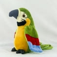 thumbnail image 2 of fankhu Cute Talking Sound Parrot Waving Wings Electric Parrot Stuffed Plush Kids Toys, 2 of 7