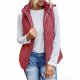 thumbnail image 1 of Gibobby Chalecos de invierno para mujer, Chaleco de calor ligero para mujer(Rojo,CH), 1 of 5
