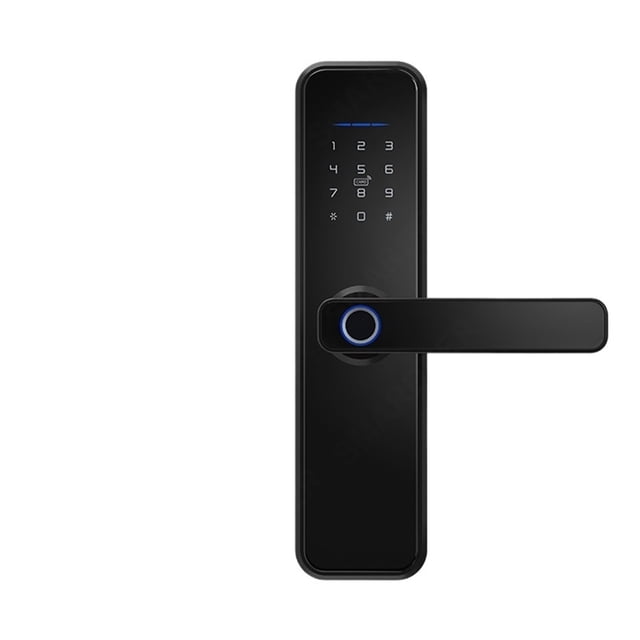Eletronic Lock For Tuya X5 Security Smart Door Lock With Biometric Fingerprint&Smart Card&Password&Key&App Unlock