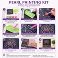 thumbnail image 5 of Christmas Pearl Art Kits for Adults,Adult Thanksgiving Pearl Art Kit Cats Scarves Pie DIY Beaded Craft for Home Office Bedroom Thoughtful Seasonal Gift, 5 of 8