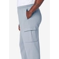 thumbnail image 3 of KingSize Men's Big & Tall Fleece Cargo Sweatpants, 3 of 5