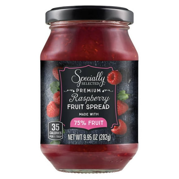Specially Selected Raspberry Fruit Spread with 75% Fruit, 9.95 oz - (Pack of 1)