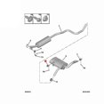 thumbnail image 2 of Car Exhaust Pipe Elastic Bracket 9674551780 9674325380 for 3008 C4 Exhaust Pipe Lifting Lug, 2 of 5
