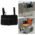 thumbnail image 3 of Bolsa para reposabrazos de silla de ruedas tela Oxford bolsillo lateral para silla de ruedas organizador de almacenamiento para silla de ruedas bolsas de almacenamiento para ANGGREK Otros, 3 of 8