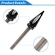 thumbnail image 5 of Pernos de parabrisas Unique Bargains para Harley Davidson Touring Electra Glide/ Ultra 2014-2024 1 perno largo 2 pernos cortos aleación de aluminio negro, 5 of 6