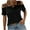 Black, variant on T-Shirts for women'S Fashion Casual Color Suspender Collar T-Shirt Jackets for Women Fashion