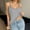 #10Gray, variant on ByworldtasicNo Boundaries Womens Summer Crop Tank Tops Scoop Neck Fitted Sleeveless T Shirts Ribbed Basic Camisole Tops