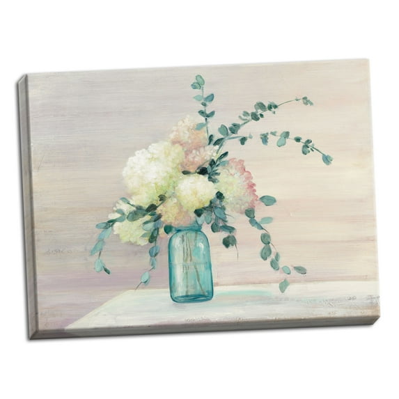 Gango Home Decor Traditional Morning Bouquet by Julia Purinton (Ready to Hang); One 20x16in Hand-Stretched Canvas