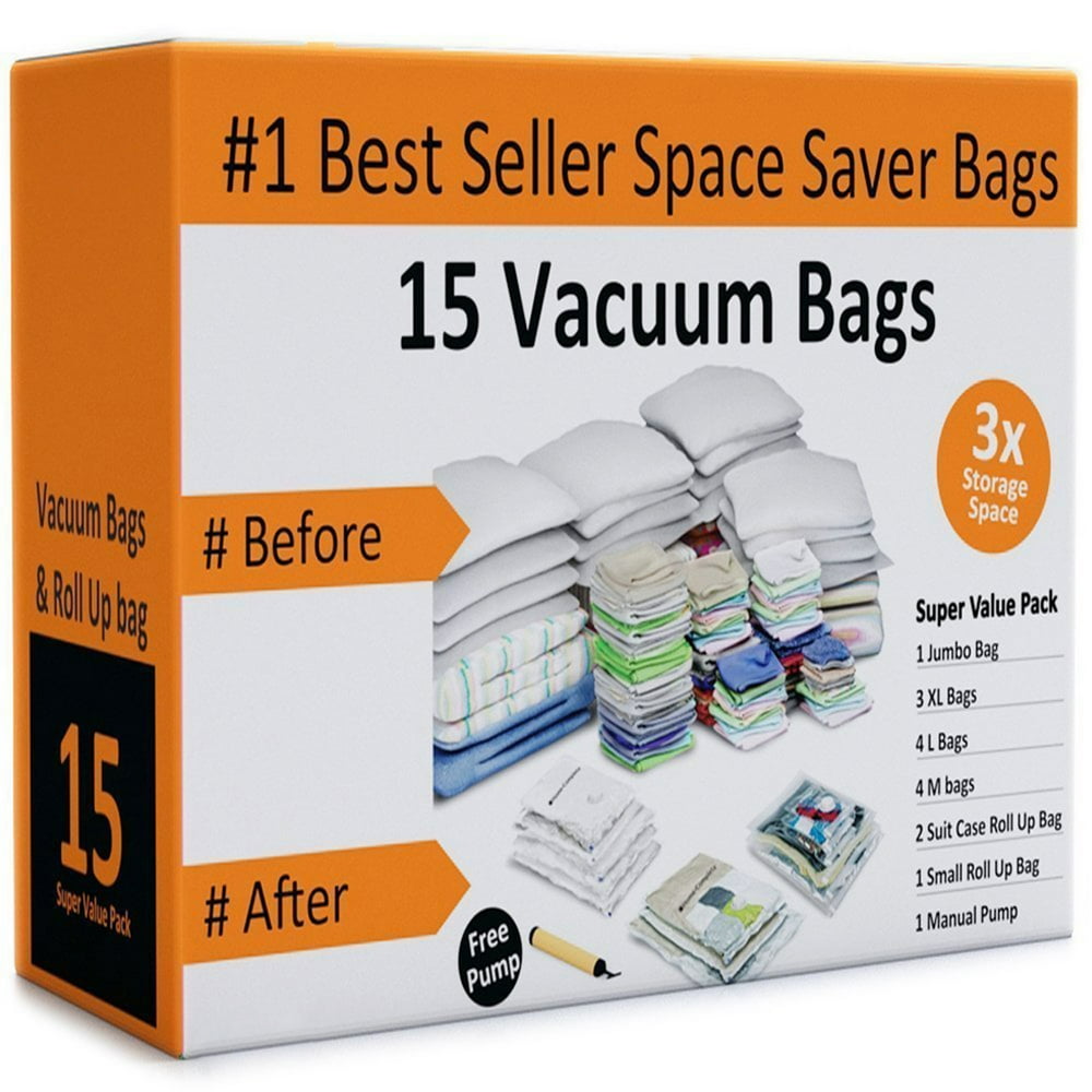 Everyday Home Vacuum Storage BagsSpace Saving Air Tight Compression