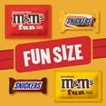 thumbnail image 4 of Snickers & M&M's Fun Size Peanut Lover Chocolate Candy Variety Pack - 22.66 oz Bulk Bag, 4 of 13