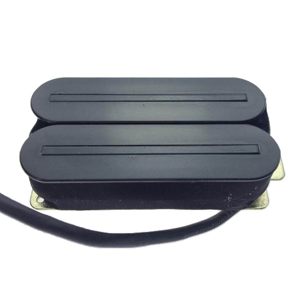 Electric Guitar Double Coil Rail Bridge Pickup 4P High-output Stringed Instrument Parts
