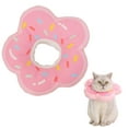 thumbnail image 2 of Nallwabiu Cat Cone Collar Soft, Cat Recovery Collar for Wound Healing Cute Donut Adjustable Kitten Cones to Stop Licking Comfortable Lightweight Neck Elizabethan Collars for Kittens After Surgery, 2 of 9