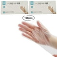 thumbnail image 5 of 100pcs Disposable Gloves TPE Food Grade Kitchen And Dining, Rubber Greaseproof Dishwashing Gloves Thickened And Sustained For Cooking Cleaning Food Preparation Household Use, 5 of 8