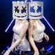 thumbnail image 5 of Marshmellow DJ lysande mask bar atmosfär rekvisita, 5 of 5