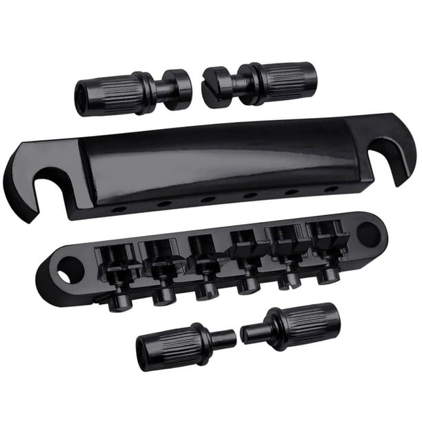 RUNZETA Guitar Tune OMatic Bridge and Stop Bars Tailpiece Combo with