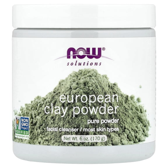 Now Foods Solutions European Clay Powder 6 oz Powder