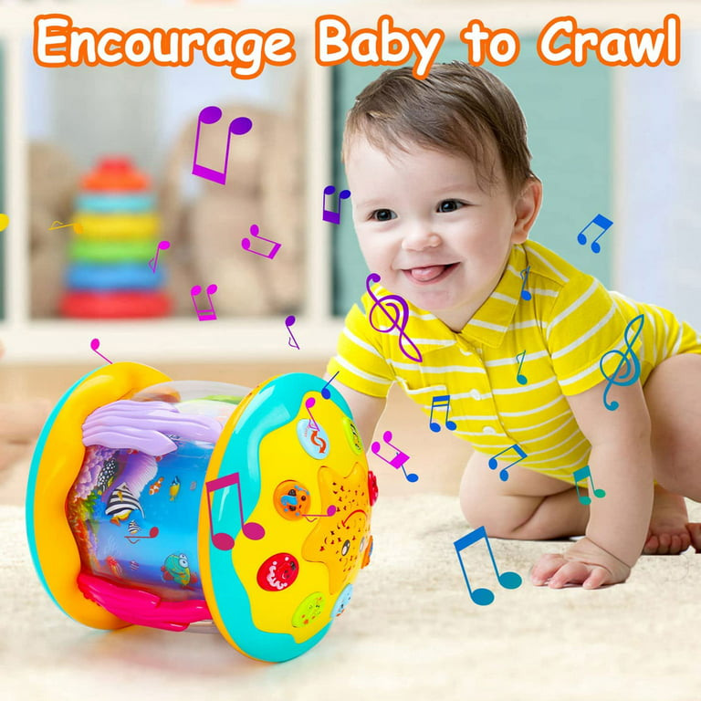 Juguetes para bebés 6-12 meses Ocean Rotary Juguetes musicales
