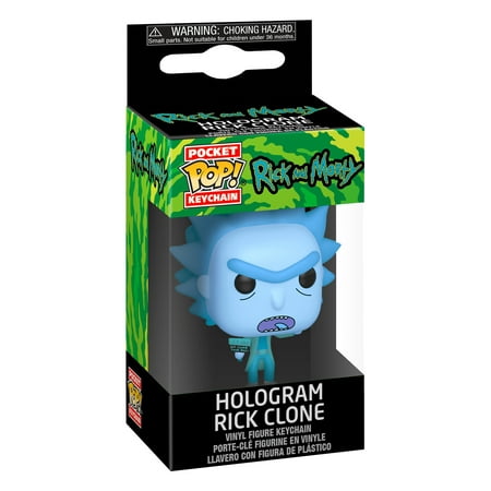 Funko Rick And Morty Pocket POP Hologram Rick Clone Figure