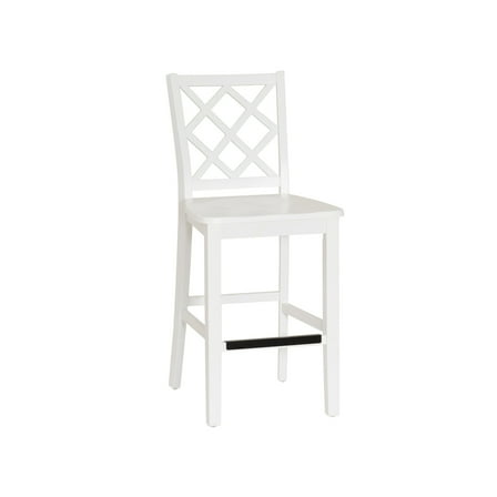 Linon Mayfair Counter Stool White