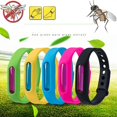 thumbnail image 1 of 5-pack anti-mosquito and insect repellent bracelet silicone wristband, 1 of 5